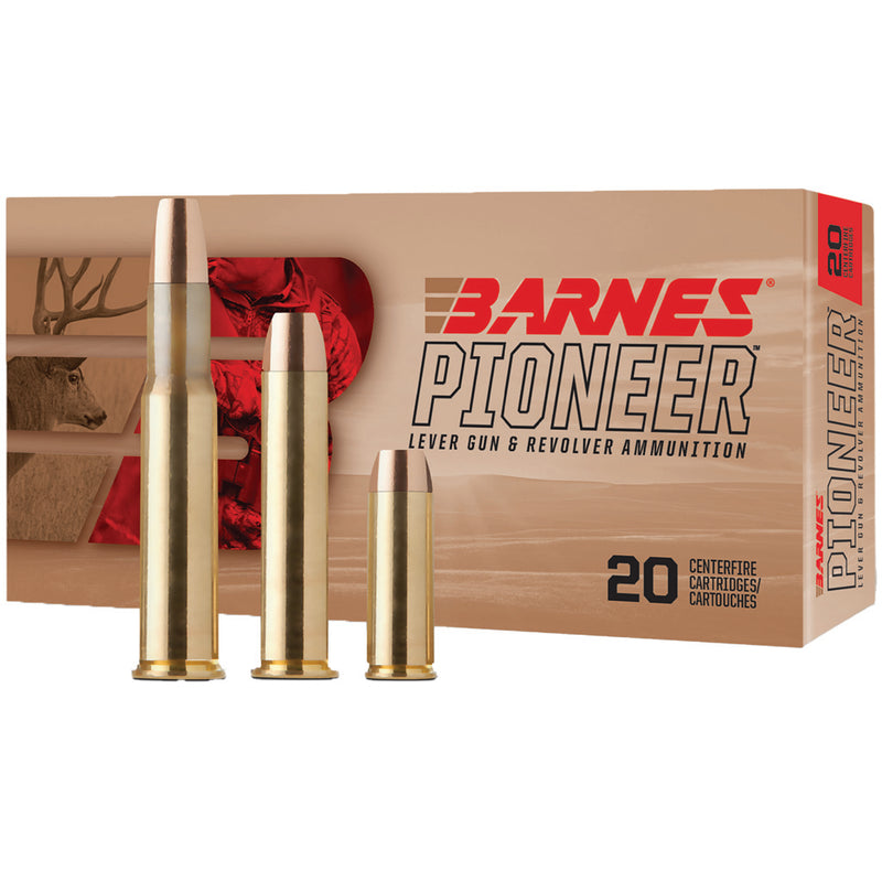 Barnes Pioneer Revolver Ammo 45 Colt 250 gr. Barnes Original 20 rd.