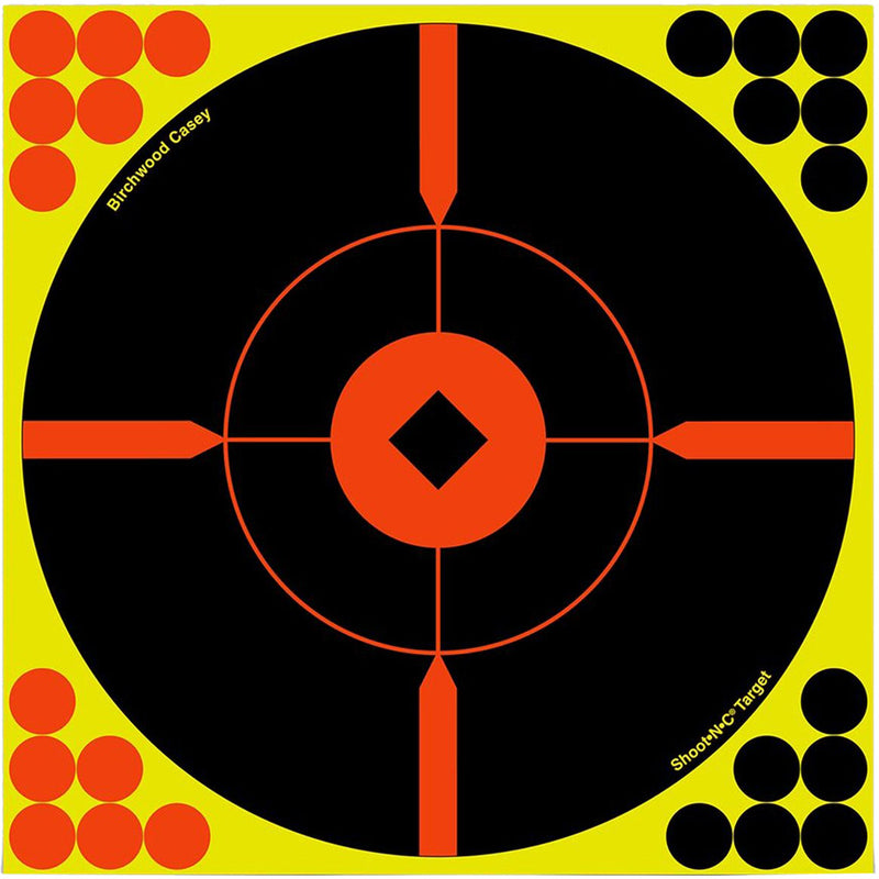 Birchwood Casey Shoot-N-C Target Crosshair Bullseye 12 in. 5 pk.