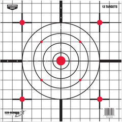 Birchwood Casey EZE-Scorer Target Sight-In 12 in. 13 pk.