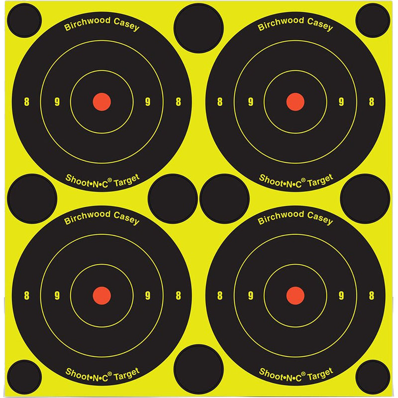 Birchwood Casey Shoot-N-C Target Bullseye 3 in. 48 pk.