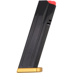 CZ Pistol Magazine 9mm 19 rd Comp-Ready Gld Base Pad Fits P-10 F,P-09
