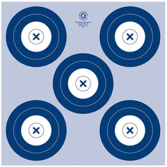 Maple Leaf NFAA Indoor Target 5 Spot Target 25 pk.