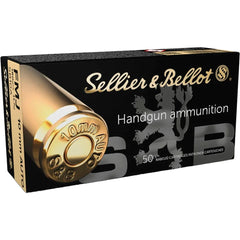 Sellier & Bellot Pistol Ammo 10mm 180 gr. FMJ 50 rd.