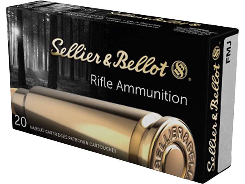 Sellier & Bellot Rifle Ammo 22 Hornet FMJ 45 gr. 20 rd.