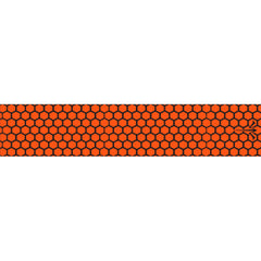 White Water Archery Honeycomb Fade Arrow Wraps Open Flo Orange 5 in. x 1.125 in. 15 pk.