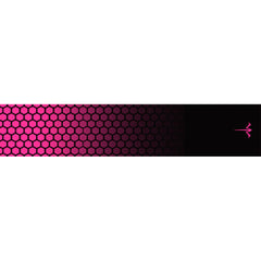White Water Archery Honeycomb Fade Arrow Wraps Fade Hot Pink 5 in. x 1.125 in. 15 pk.