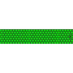 White Water Archery Honeycomb Fade Arrow Wraps Open Flo Green 5 in. x 1.125 in. 15 pk.