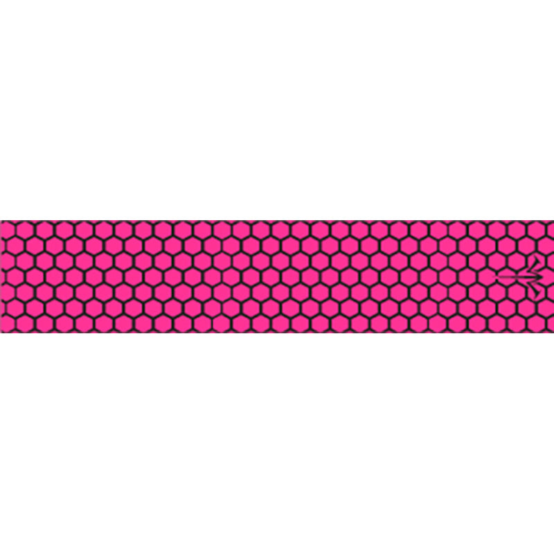 White Water Archery Honeycomb Fade Arrow Wraps Open Hot Pink 5 in. x 1.125 in. 15 pk.