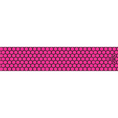White Water Archery Honeycomb Fade Arrow Wraps Open Hot Pink 5 in. x 1.125 in. 15 pk.