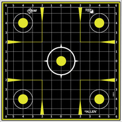 EzAim Splash Sight-In Grid Paper Target 12x12 12 pk.
