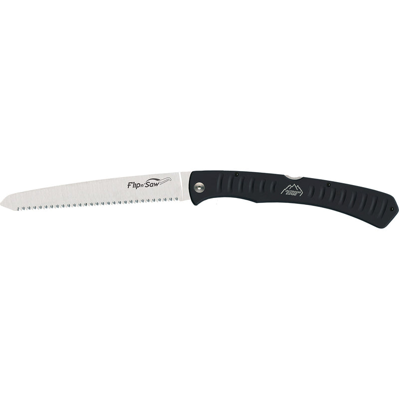 Outdoor Edge Flip N Saw Black 7 in.