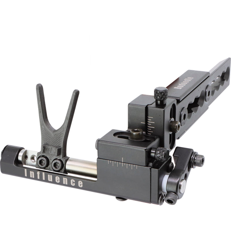 Specialty Archery Influence Arrow Rest Deluxe Kit w/Extension and Double Berger Hole LH