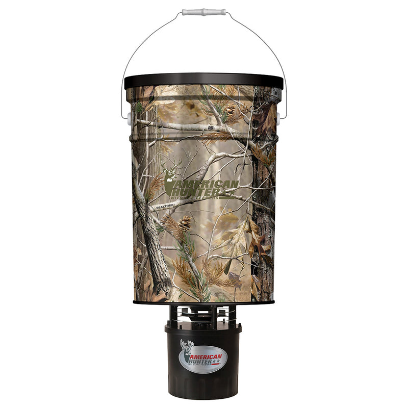 American Hunter Hanging Analog Feeder 50 lb. Capacity