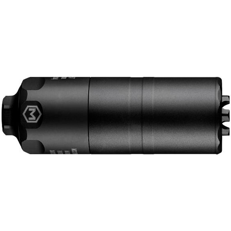 Maxim MS-K Suppressor 5.7X28mm Titanium w/DT 1/2X28 & M10X1 Black