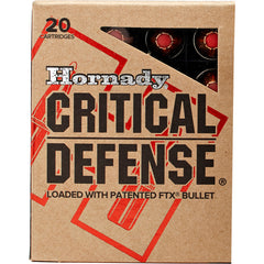 Hornady Critical Defense Pistol Ammo 45 Colt 185 gr. Flex Tip eXpanding 20 rd.