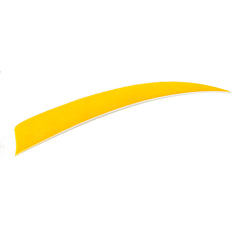 Trueflight Shield Cut Feathers Yellow 4 in. LW 100 pk.