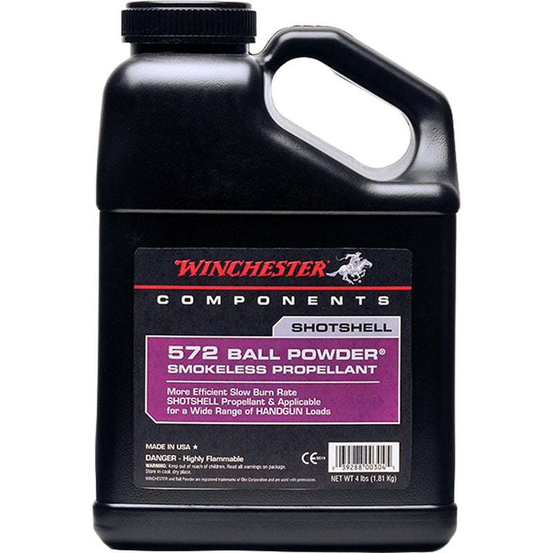 Winchester 572 Powder 4 lb. Shotgun/Pistol HAZMAT