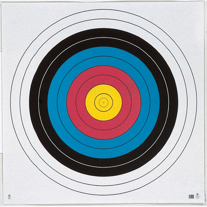 Maple Leaf Target Face FITA 10-Ring 40 cm. 100 pk.