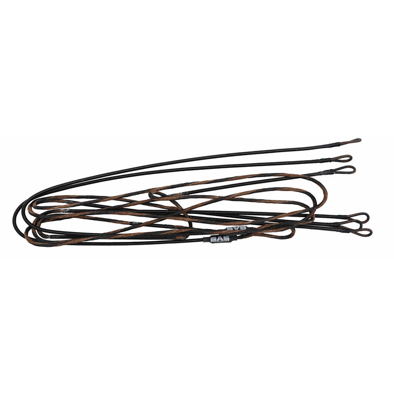 GAS High Octane String and Cable Set Tan/Black PSE DNA