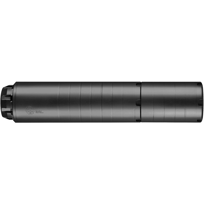 Dead Air Wolfman Suppressor 9mm w/Direct Thread 1/2-28 Mount Black