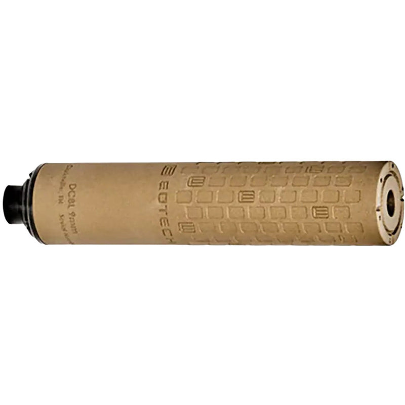 EOTech 9mm PCC Suppressor 9mm Tan w/ Direct Thread Mounting 1/2-28