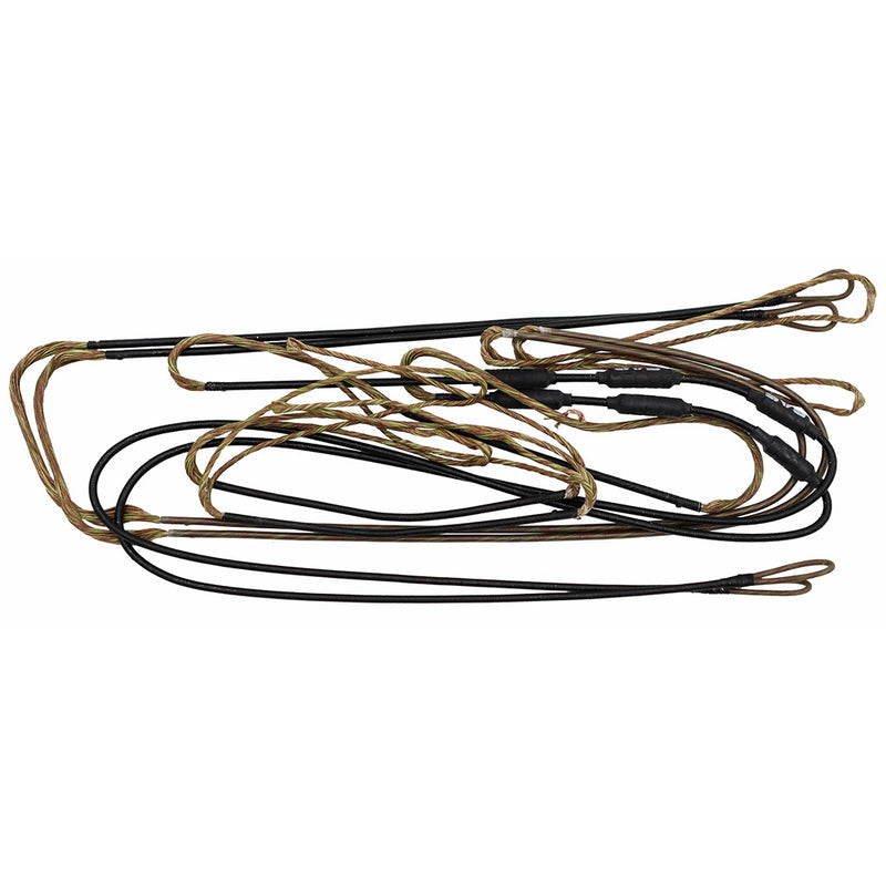 GAS Ghost XV String and Cable Set Camo w/ Black Serving Prime Black 1