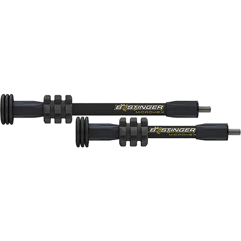 Bee Stinger MicroHex Stabilizer Kit Matte Black 8 in./6 in.
