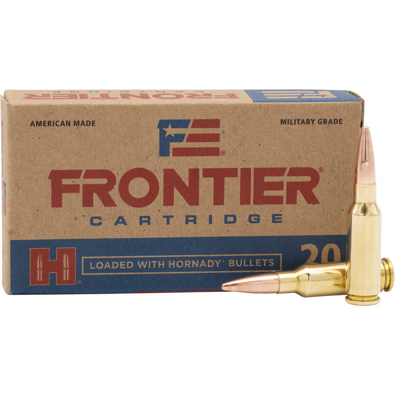 Hornady Frontier Rifle Ammo 6.5 Grendel 123 gr. FMJ 20 rd.