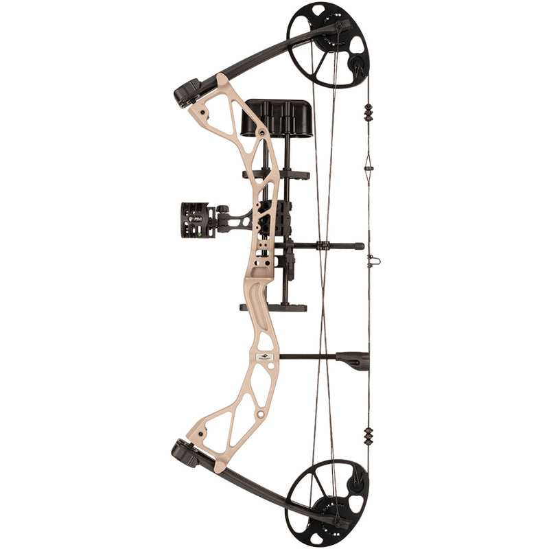Diamond Radian Bow Package Sandstone 10-55 lbs. LH
