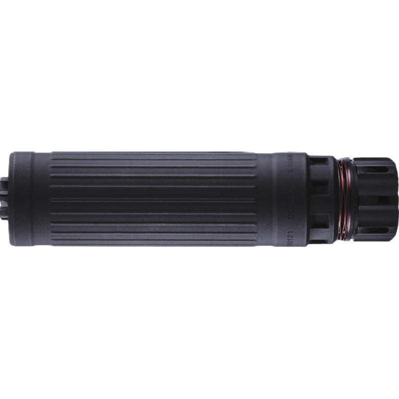 Dead Air Defense CT5P Patrol Suppressor 6mm/5.56 w/Keymo Gov BLK & DA115GOV 1/2x28Keymicro