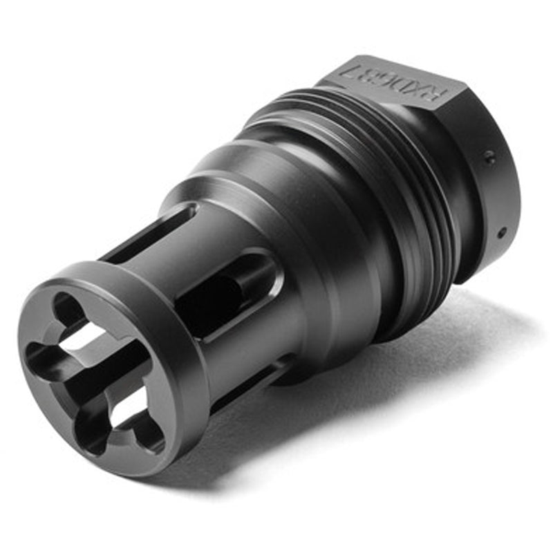Dead Air RXD Xeno P-Series BirdCage Flash Hider 9mm Black Nitride 1/2-28