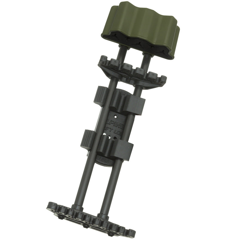 Alpine Soft Loc Classic 5 Arrow Quiver Ambush Green