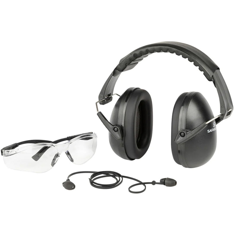 Safariland TCI Impuls Range Kit Eye Protection, Earmuffs, Foam Hearing Protection