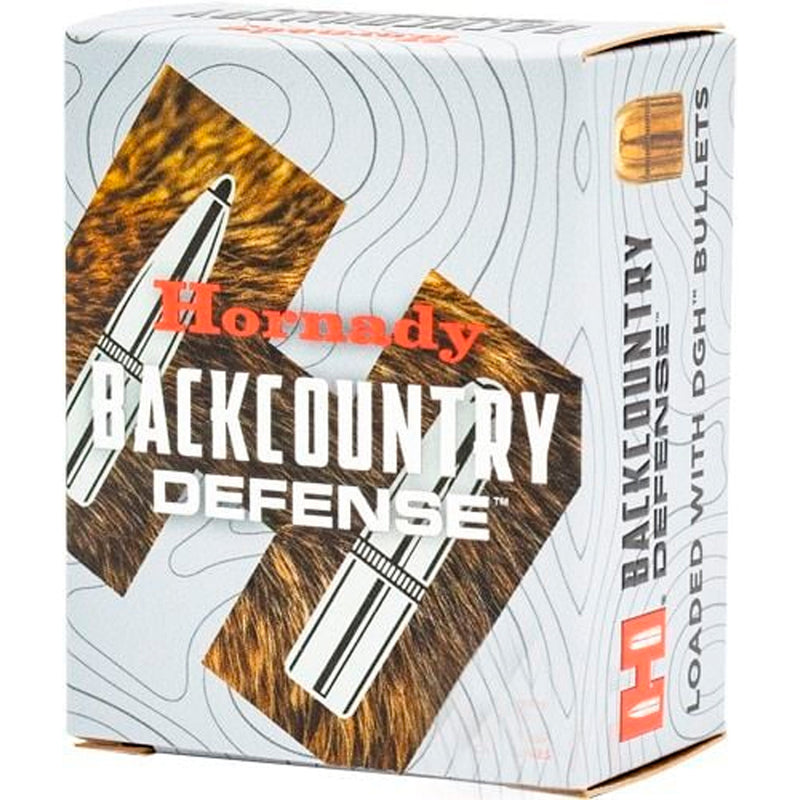 Hornady Back Country Defense Pistol Ammo 500 S&W Mag. 500 gr. DGH 20 rd.