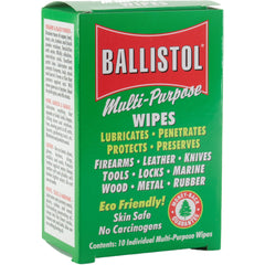 Ballistol Multi-Purpose Oil Wipes 10ct
