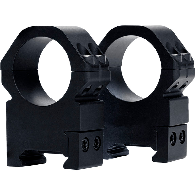 Weaver Precision Rings Matte Black 1 in. X-High