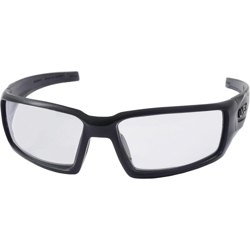 Howard Leight UVEX Hypershock Shooting Glasses Black with Clear Lens