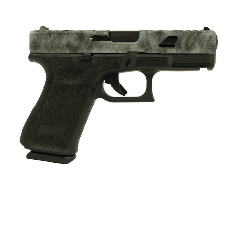 Glock V-Series Model 19 Marble Cerakote Handgun 9mm Luger 15rd Magazines (3) 4.02