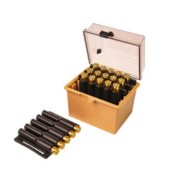 Berry's Mfg Safari Ammo Box 20rd Small Rifle Clear/Tan
