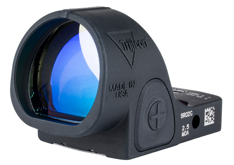 TRIJICON SRO ADJ LED 2.5 MOA GREEN DOT BLK