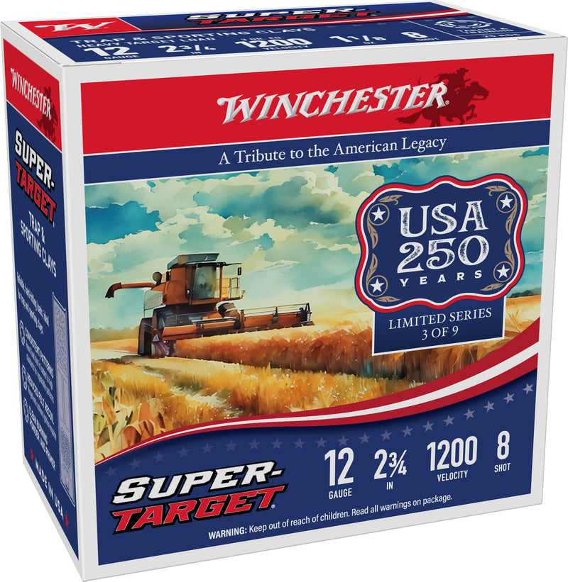 WIN SUPER TARGET 250TH 12GA 2.75 #8 250RD