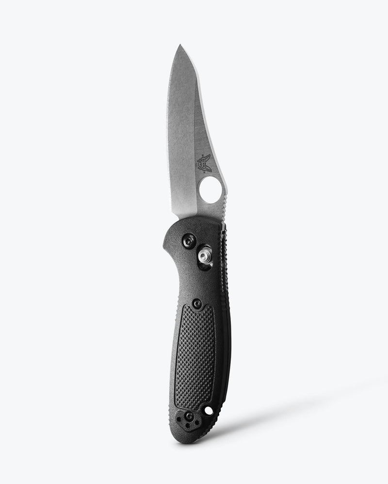 Benchmade 555-S30V Mini Griptilian AXIS Lock Black GFN CPM-S30V Drop Point