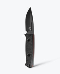 Benchmade 165BK Sibert Mini Bushcrafter Fixed Blade CPM-CruWear Carbon Fiber