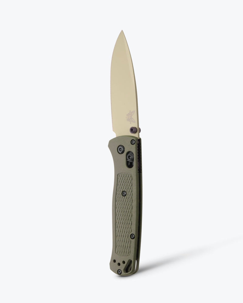 Benchmade 535TN-11 Bugout AXIS Lock Dark Olive Grivory CPM-S30V Desert Verde
